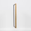 Effect Solid Wood Frame Profile 22 brown-gold 35x50 cm Acrylic Glass