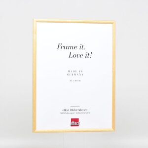 Effect Solid Wood Frame Profile 20 white 40x40 cm Museum Glass