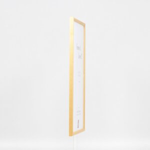 Effect Solid Wood Frame Profile 20 white 40x40 cm Museum Glass