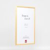 Effect Solid Wood Frame Profile 20 dark brown 40x60 cm Museum Glass