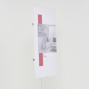 Effect Frameless Picture Holder 42x60 cm Normal Glass DIN A2