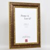 Effect Baroque Picture Frame Profile 31 brown 45x60 cm Museum Glass