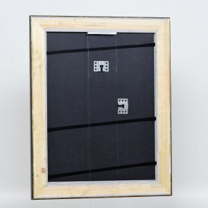 Efekt Rama drewniana Profil 95 czarny 50x60 cm Szkło zwykłe