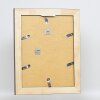 Efekt rama z litego drewna profil 28 złoty 50x65 cm szkło przezroczyste
