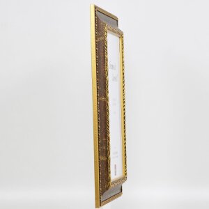 Effect Baroque Picture Frame Profil 31 brązowy 50x65 cm Szkło antyrefleksyjne