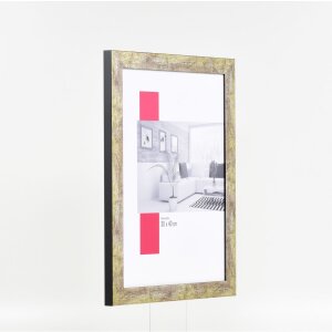 Effect Picture Frame 2319 antyczne srebro 50x65 cm szkło muzealne