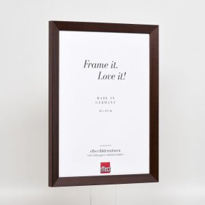 Efekt drewniana rama Top N palisander 59,4x84,1 cm szkło antyrefleksyjne