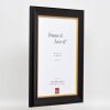 Efekt drewniana rama profil 95 czarny 59,4x84,1 cm szkło antyrefleksyjne
