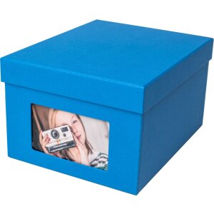 XL Photo Box Kandra 700 zdjęć 13x18 cm stalowy niebieski