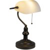 Lampa biurkowa biała Ø 27x40 cm E27-max 1x60W 5LL-5125W