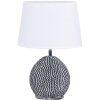 Lampa stołowa wielokolorowa 26x19x38 - E27 6LMC0045