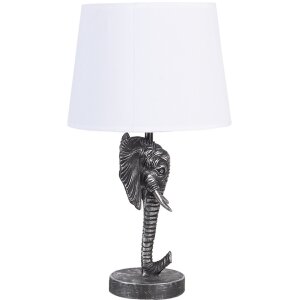 Lampa stołowa Słoń czarna 25x25x41 cm E27-max 1x60W 6LMC0052