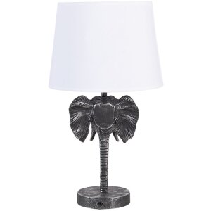 Lampa stołowa Słoń czarna 25x25x41 cm E27-max 1x60W 6LMC0052