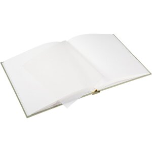 Goldbuch Photo Album Hemp Papeterie Smoke Green 30x31 cm 60 białych kartek