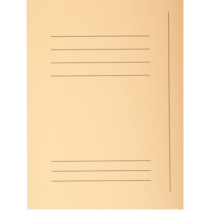 Teczka SuperFile 210 Beige 3 klapki DIN A4 50 szt. 24x32cm