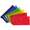 Exacompta sleeve z zatrzaskiem polipropylenowym DL 10x21 cm Iderama assorted