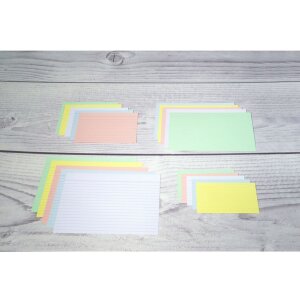 Exacompta Index Cards A6 lined 100 sztuk shrink-wrapped...