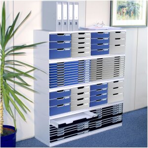 Exacompta Modulo A4 10 szuflad Blue Office