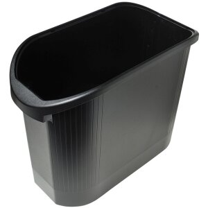 Exacompta Eco-Paper Basket Topline Black 48x24x36,5 cm