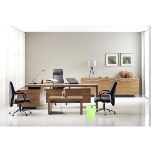 Exacompta Kosz na śmieci ECOBIN 15 litrów Office Green 26,3x26,3x33,5 cm