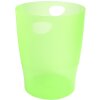 Exacompta Kosz na śmieci ECOBIN 15 litrów Office Green 26,3x26,3x33,5 cm