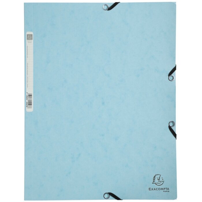 Exacompta 55528E Teczka z elastycznym zamknięciem Aquarel Pastel blue DIN A4 400g/m²