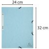 Exacompta 55528E Teczka z elastycznym zamknięciem Aquarel Pastel blue DIN A4 400g/m²