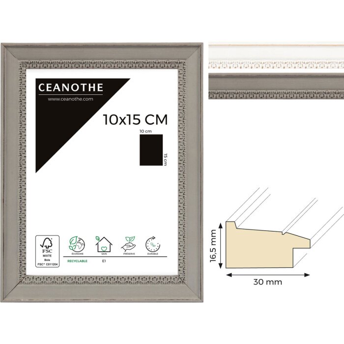 Drewniana ramka Ceanothe Alma 10x15 cm do 50x70 cm