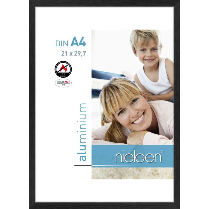 Nielsen Fire Protection Frame C2 Structure Black Matt 21x30 cm