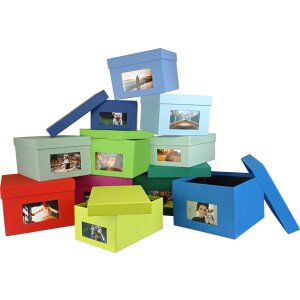 HNFD XL Photo Box Kandra 700 zdjęć 15x20 cm pomidorowe żeberko