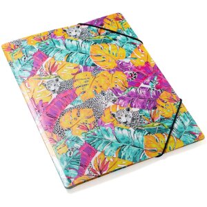 HERMA Scrapbook a4 pp Twinkle Leopard