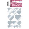 HERMA Sticker Heart Silver