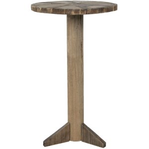 Clayre & Eef 5H0550 Side Table Ø 38x62 cm Brown