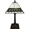 LumiLamp 5LL-6107 Lampa stołowa Tiffany 20x20x34 cm E14-max 1x25W beżowy