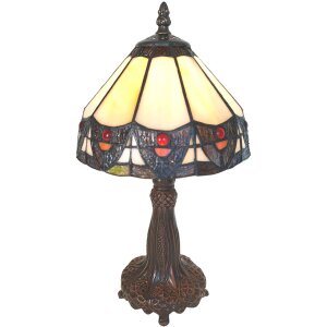 LumiLamp 5LL-6108 Lampa stołowa Tiffany Ø 20x34 cm...