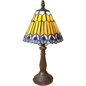 LumiLamp 5LL-6110 Lampa stołowa Tiffany Ø 20x34 cm...