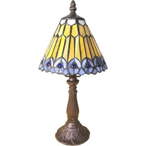 LumiLamp 5LL-6110 Lampa stołowa Tiffany Ø 20x34 cm...