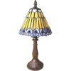 LumiLamp 5LL-6110 Lampa stołowa Tiffany Ø 20x34 cm E14-max 1x25W Brązowy