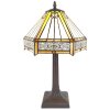 LumiLamp 5LL-6125 Lampa stołowa Tiffany Ø 30x50 cm E27-max 1x60W beżowy, brązowy