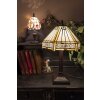 LumiLamp 5LL-6125 Lampa stołowa Tiffany Ø 30x50 cm E27-max 1x60W beżowy, brązowy