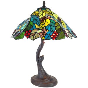 LumiLamp 5LL-6129 Lampa stołowa Tiffany Ø 43x54 cm...