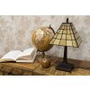 LumiLamp 5LL-6140 Lampa stołowa Tiffany Ø 20x38 cm E14-max 1x40W Żółty