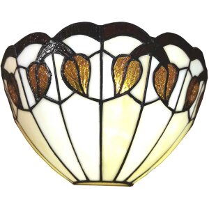 LumiLamp 5LL-6144 lampa ścienna Tiffany 31x15x21 cm...