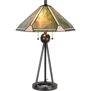 LumiLamp 5LL-6165 Lampa stołowa Tiffany Ø 50x73 cm...