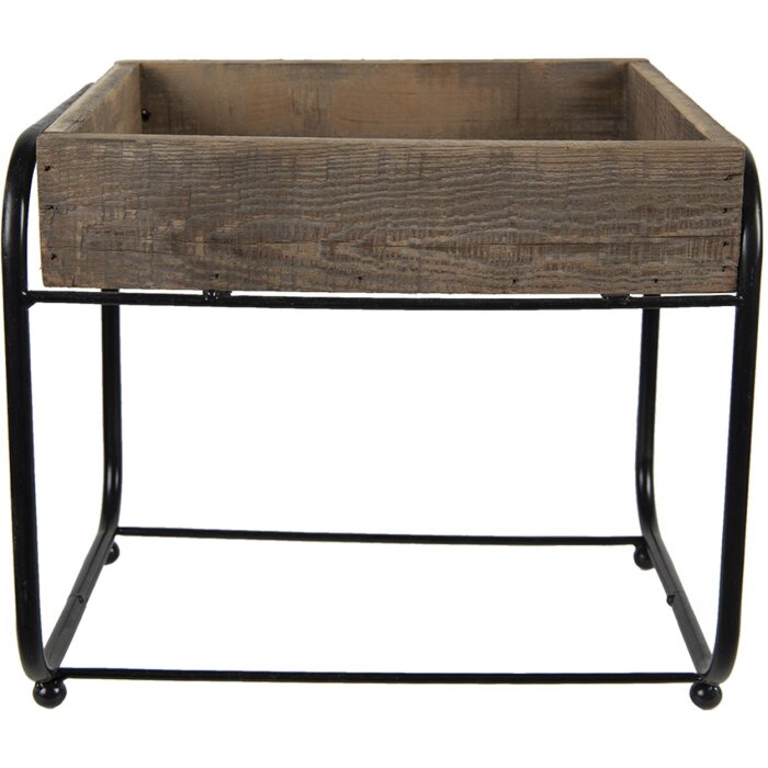 Clayre Eef 64950 Planter Table Brown 32x26x27 cm