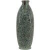 Clayre & Eef 6CE1393L Wazon Deco niebieski, biały Ø 16x45 cm