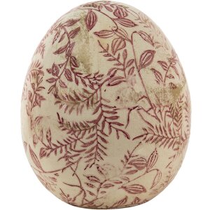 Clayre & Eef 6CE1402M Deco Egg Pink, Beige Ø...