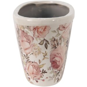 Clayre & Eef 6CE1411 Indoor Flowerpot Pink 27x13x14 cm