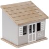 Clayre & Eef 6H2069 Kredens na jajka Cottage Brown 20x14x18 cm