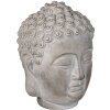 Clayre & Eef 6TE0360M Dekoracyjny Budda szary 15x15x19 cm